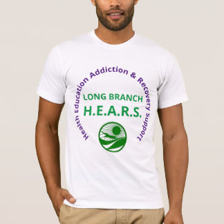 La longue branche ENTEND le T-shirt de logo