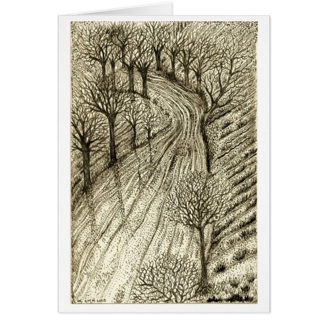 La longue carte de route d'enroulement (Devant)