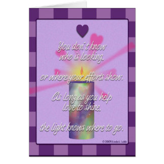 La lumière de l'amour