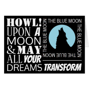 La Lune Bleue, Carte Halloween