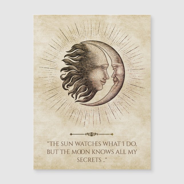 La Lune Connaît Tous Mes Secrets (Devant)