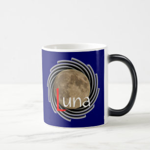 La lune, la lune, la luna, the moon tasse