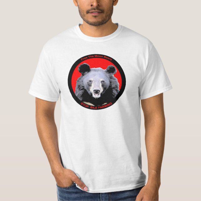 La lune libre soutient le T-shirt II (Devant)