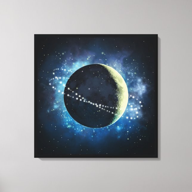 La Lune - Toile Enveloppée (Recto)