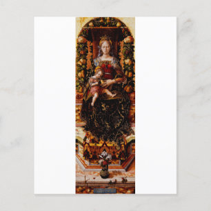 La Madonna della Candeletta Carlo Crivelli Art