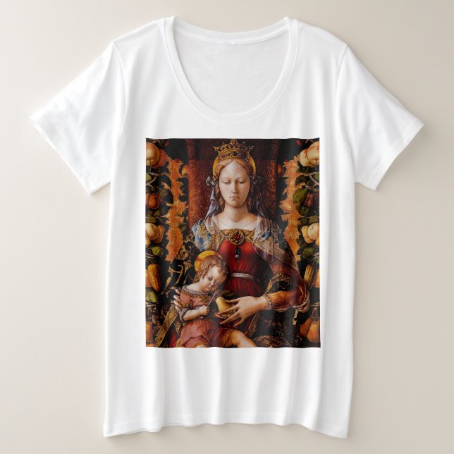 La Madonna della Candeletta par Carlo Crivelli (Design devant)