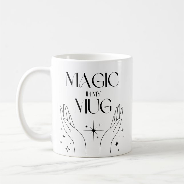 La magie dans mon cadeau d'Halloween Mug (Gauche)