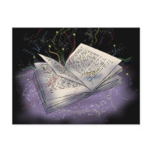 La magie de la lecture Carte postale