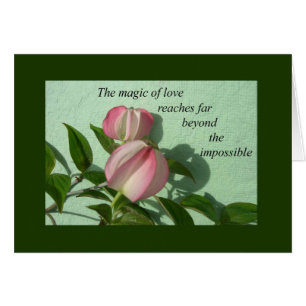 La magie de l'amour - Carte d'Art Cadre