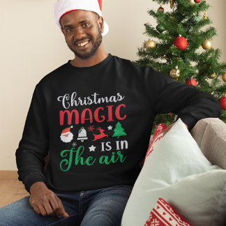 La magie de Noël est dans l’air Sweatshirt masculi