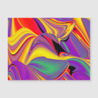 La magie des couleurs Carte magnétique