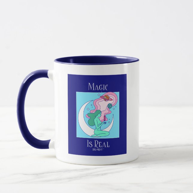 La magie est réelle - Mug classique, 11 oz (Gauche)