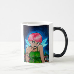 La magie répand tasse