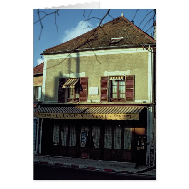 La maison dans laquelle Vincent van Gogh (Devant)