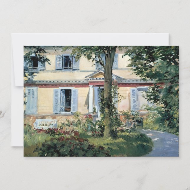 La Maison de Rueil | Édouard Manet (Devant)