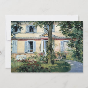 La Maison de Rueil   Édouard Manet