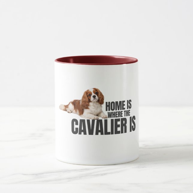 La maison est là où est le Cavalier Mug (Centre)