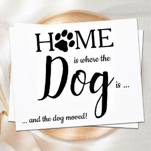 La maison est où le chien est que nous avons démén