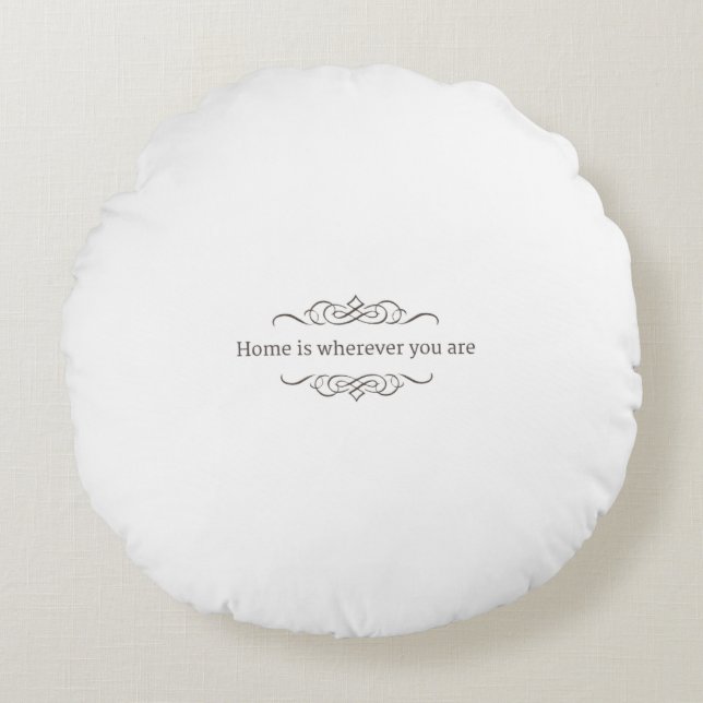 La maison est partout où vous êtes - Cosy coussin  (Devant)
