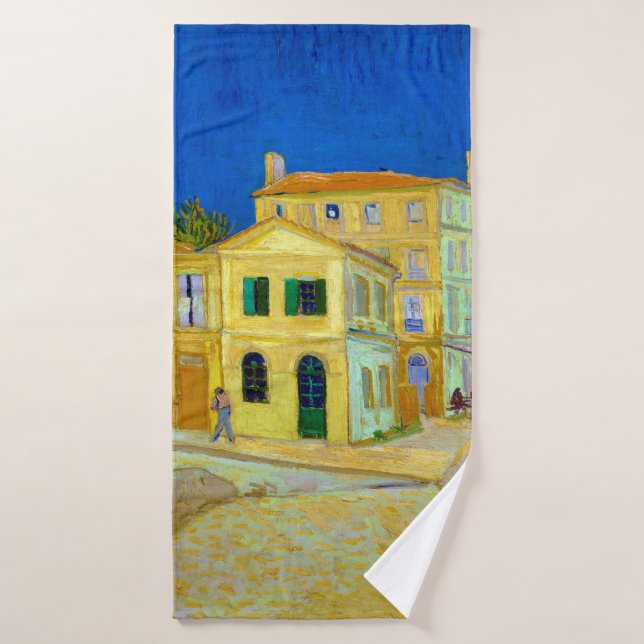 La Maison Jaune, Van Gogh (Serviette de bain)