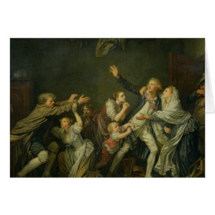 La malédiction du père ou le fils ingrat, 1777