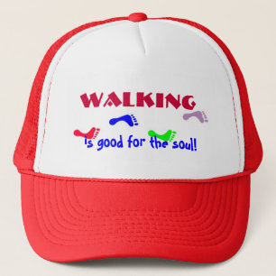 La marche, est bonne pour l'âme ! casquette