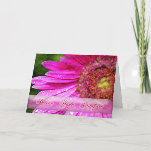 La marguerite obtiennent la carte bonne