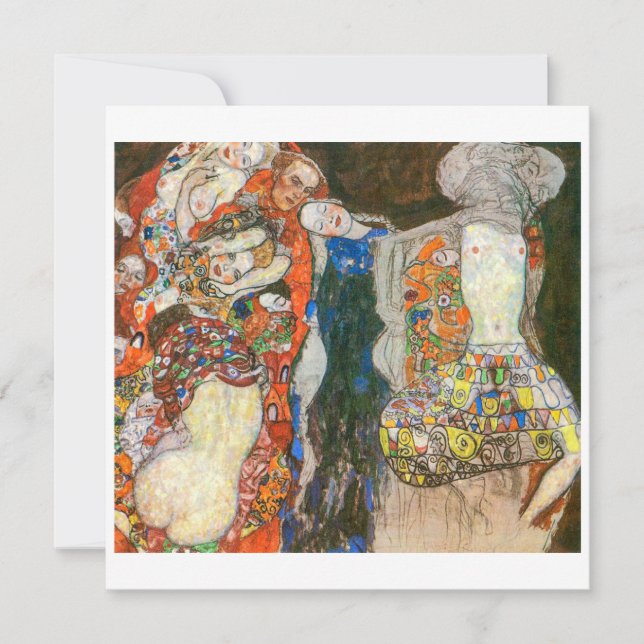 La mariée | Gustav Klimt | (Devant)