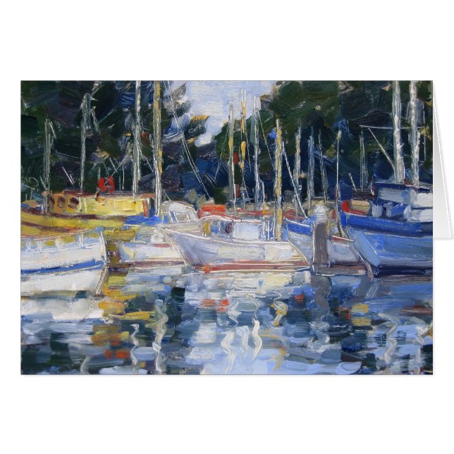 La marina de Woodley Island (Devant Horizontal)