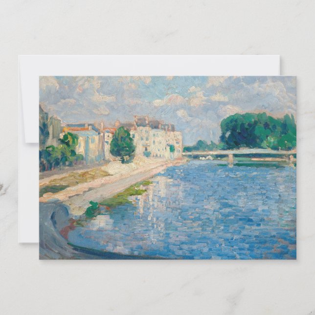 La Marne à Lagny | Henri Lebasque (Devant)