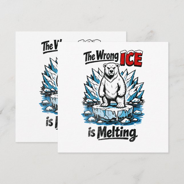 La mauvaise glace fond (Devant / Derrière)
