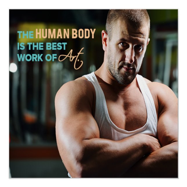 La Meilleure Affiche de Motivation pour le Fitness (Devant)