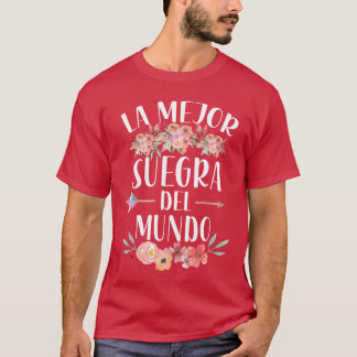 La Meilleure Belle-Mère Du Monde T-Shirt Fleur