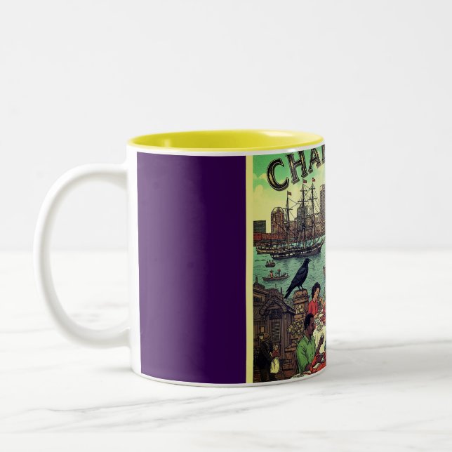 La meilleure de Baltimore : mug du port, crabes et (Gauche)