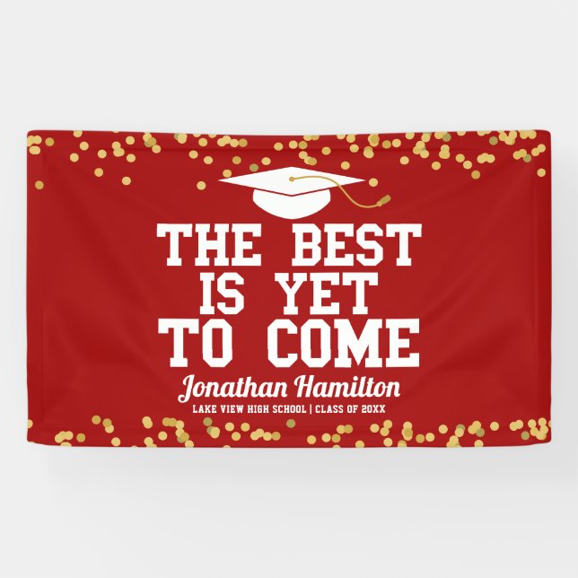La Meilleure Est Encore À Venir Bannière De Fête D (Horizontal)