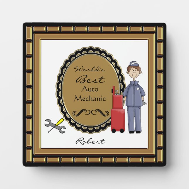 La meilleure plaque mécanique automobile du monde (Devant)