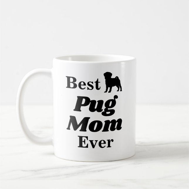 La meilleure tasse de café de maman de carlin (Gauche)