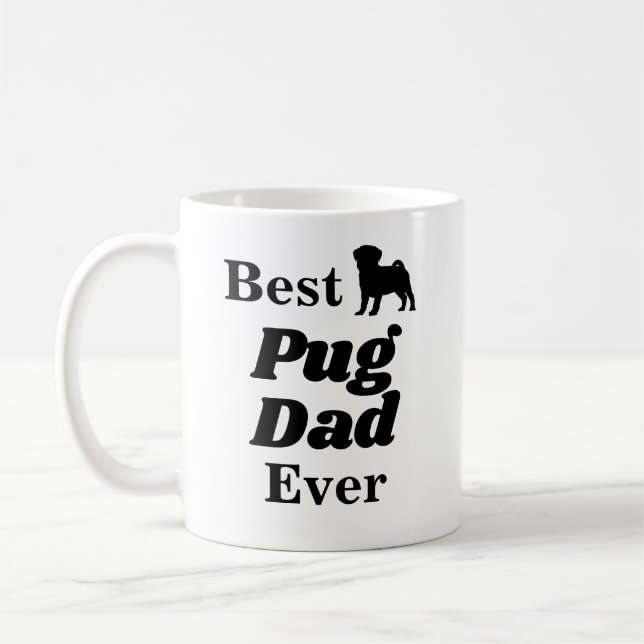 La meilleure tasse de café de papa de carlin (Gauche)