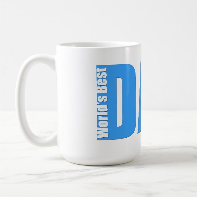 La meilleure tasse de café du papa du monde (Gauche)