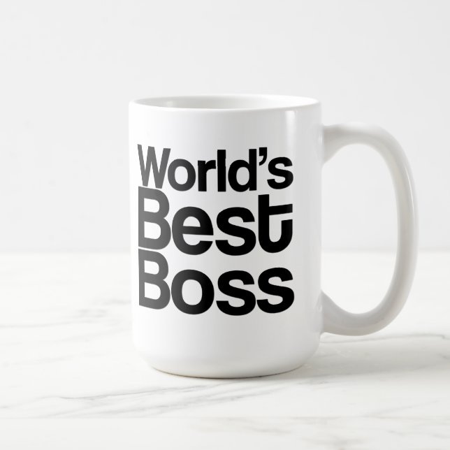 La meilleure tasse de café du patron du monde (Droite)