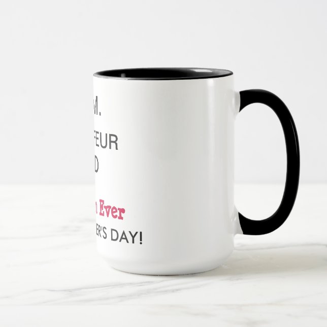 La meilleure tasse de café toujours heureuse du (Droite)