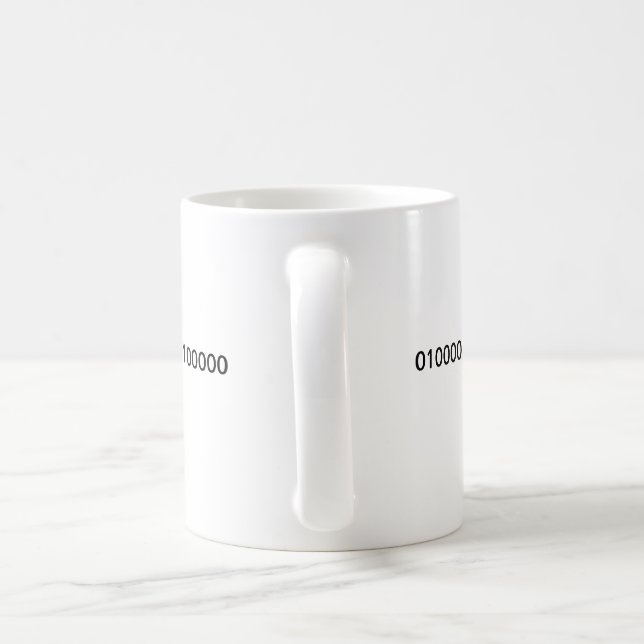 La meilleure tasse de code binaire de papa (Poignée)