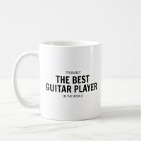La meilleure tasse de joueur de guitare