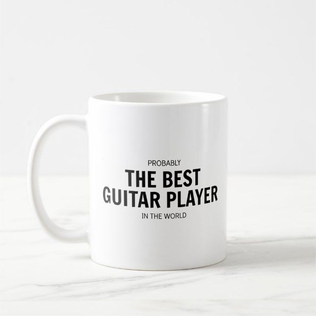 La meilleure tasse de joueur de guitare (Gauche)