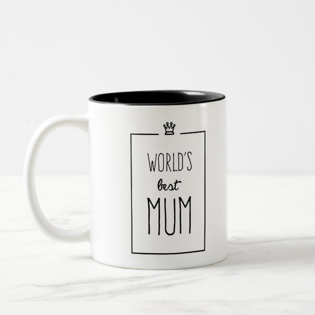 La meilleure tasse de la maman du monde, cadeau du (Gauche)