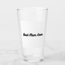 La meilleure tasse de verre de mère