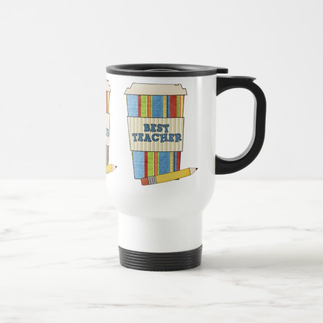 La meilleure tasse de voyage de professeur (Droite)