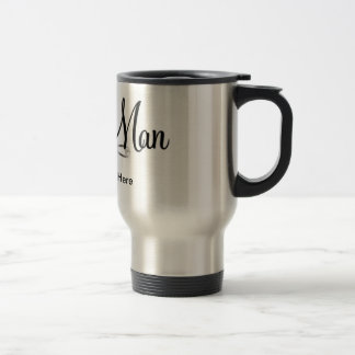 La meilleure tasse de voyage d'homme customisée