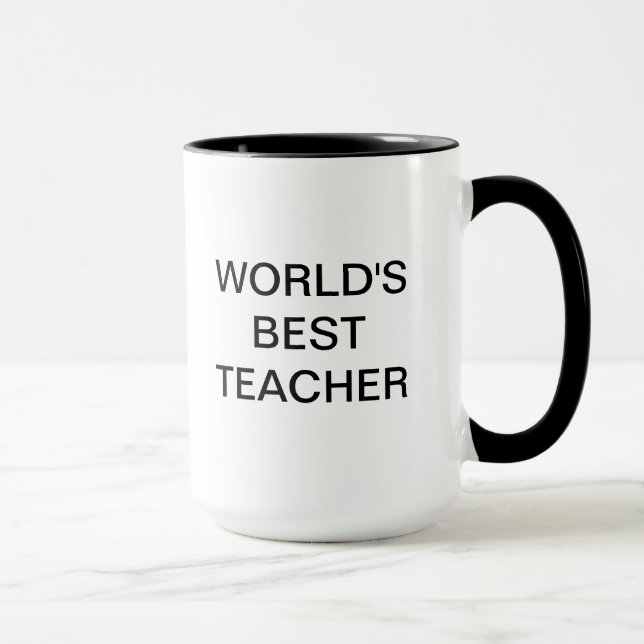 La meilleure tasse du professeur du mot (Droite)
