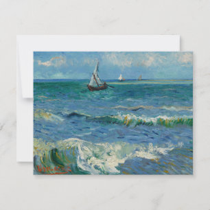 La mer aux Saintes Maries de la Mer   Van Gogh